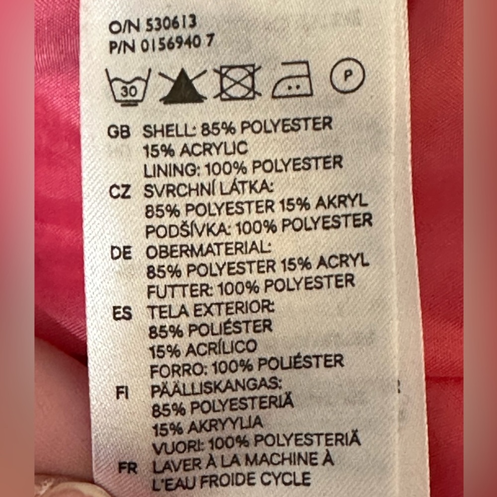 Pink Tweed Jacket - Picture 3 of 3